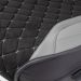 Накидки Car Performance каркасные 3D, 2шт. экокожа+алькан, ромб, 10мм, чёрный/серый, CUS-3044 BK/GY